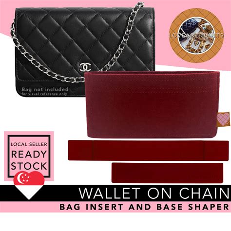 Base Shaper Insert for Chanel Wallet On Chain purse 